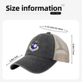 10th Air Base Wing Printed unisex baseball cap adjustable grid baseball cap veteran gift