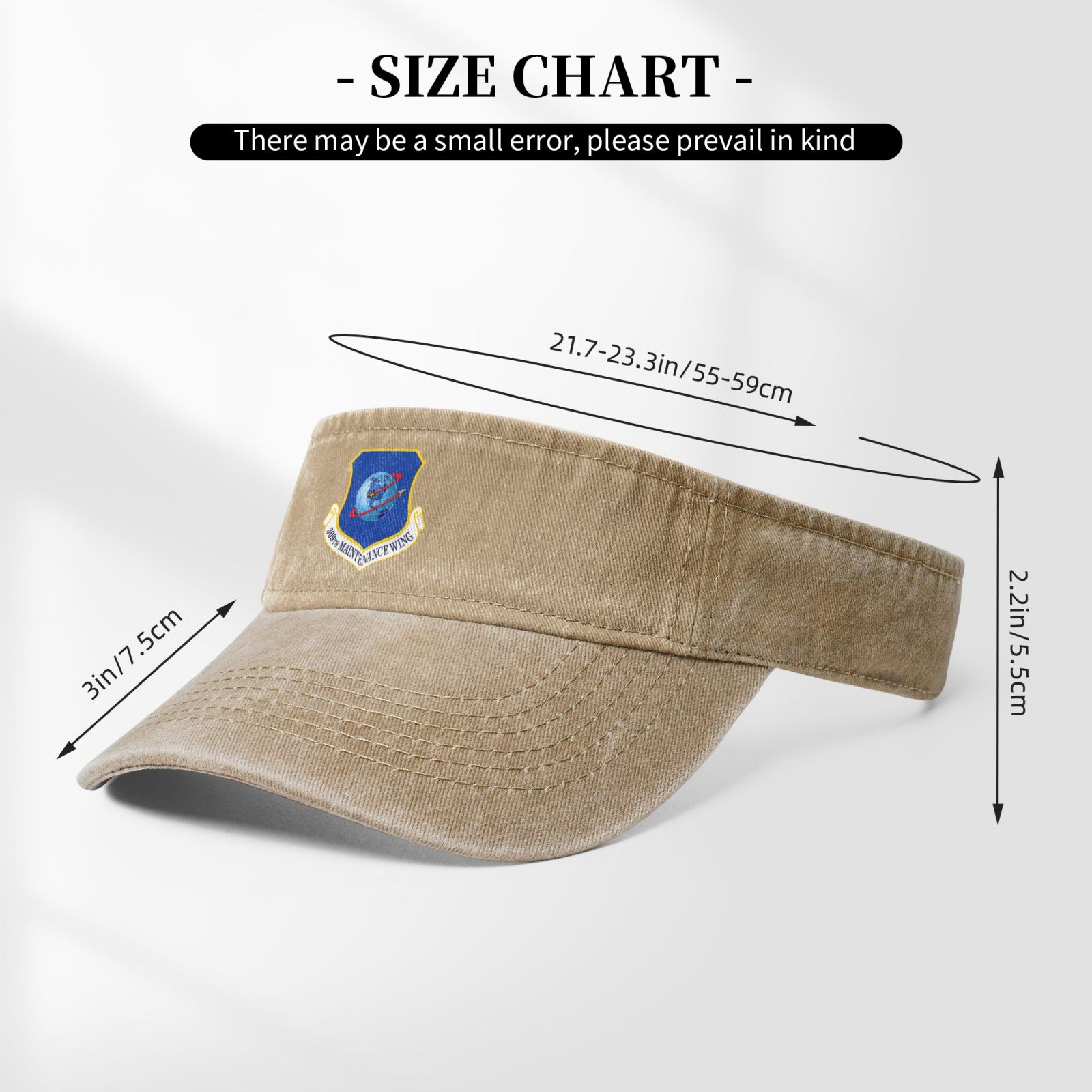 309th Maintenance Wing Printing adjustable Empty Top Baseball Sun Cap unisex outdoor sport hat veterans gift