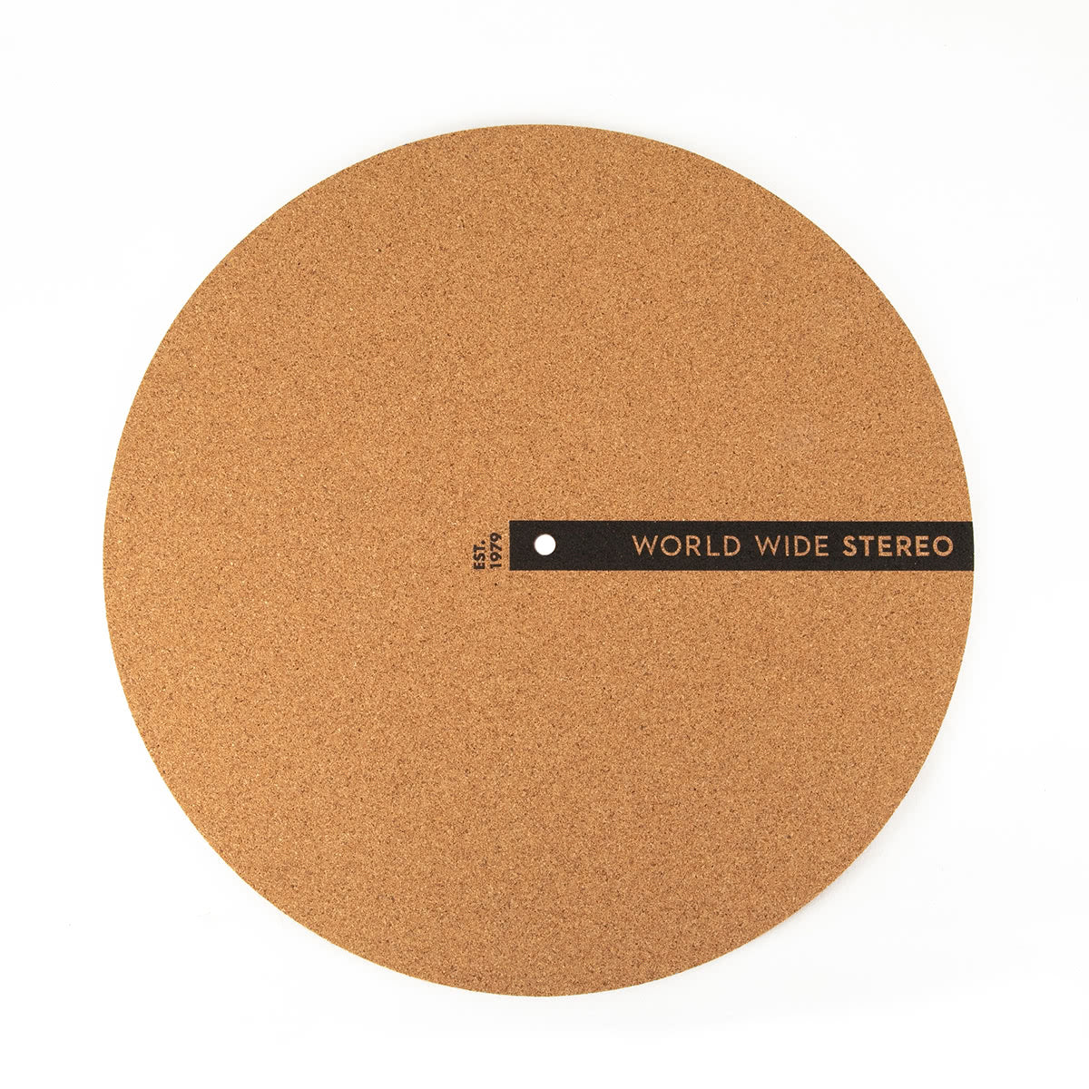World Wide Stereo 12" Cork Turntable Slipmat