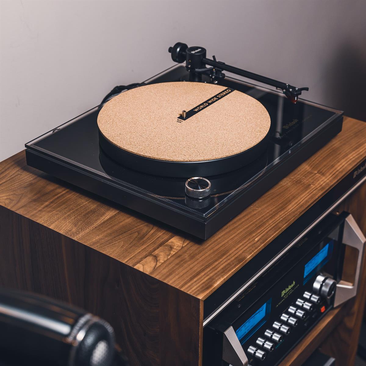 World Wide Stereo 12" Cork Turntable Slipmat