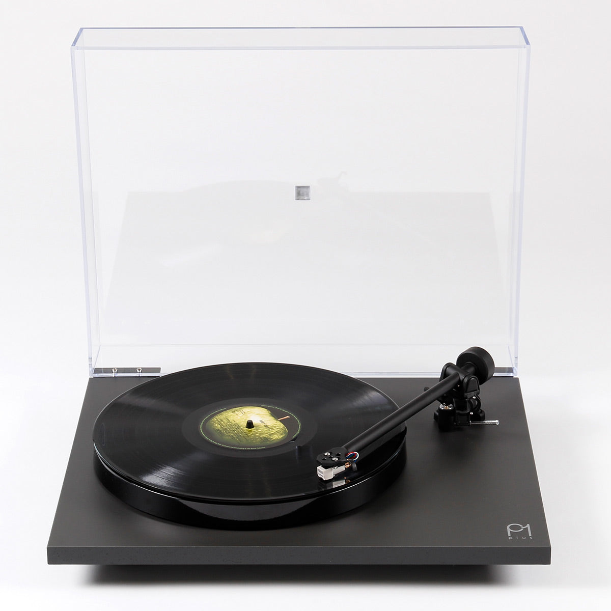 Rega Planar 1 Plus Turntable with Premounted Carbon MM Cartridge (Matte Black)