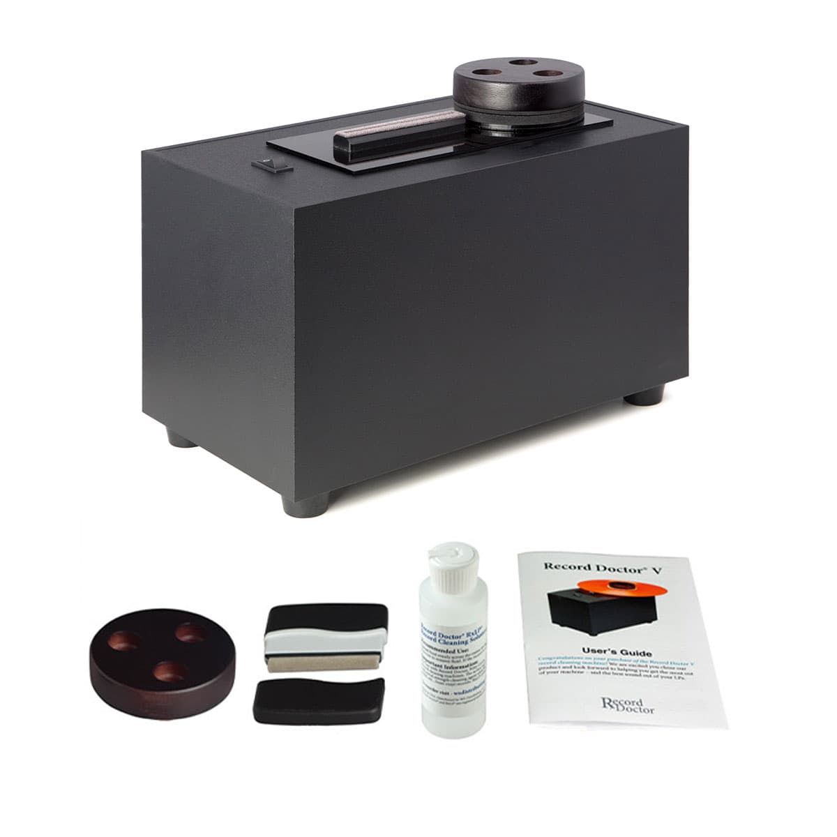 Record Doctor V Record Cleaning Machine with RxLP Cleaning Solution