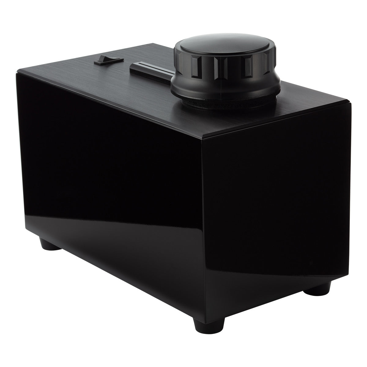 Record Doctor VI Record Cleaning Machine with RxLP Cleaning Solution - 20th Anniversary Edition (Gloss Black), Low Profile Record Clamp, and 12" Cork Turntable Slipmat