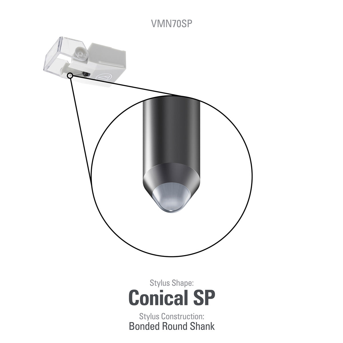 Audio-Technica VMN70SP Replacement Stylus