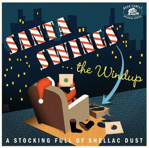 Various Artists: Santa Swings...The Windup: A Stocking Full Of Shellac Dust (Various Artists) { VINYL }