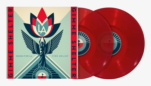 Various Artists: Gimme Shelter: Songs For La Fire Relief (RED 2xLP) { VINYL }