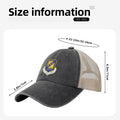 310th Space Wing Printed unisex baseball cap adjustable grid baseball cap veteran gift