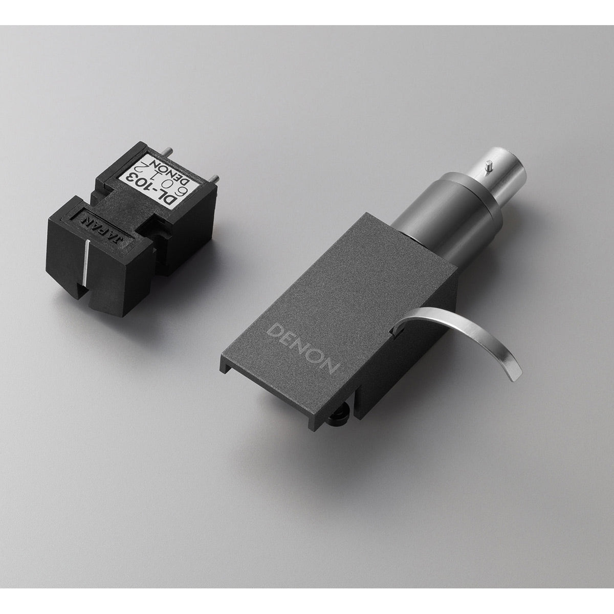 Denon DLA110GS 110-year Anniversary Edition MC Turntable Cartridge with Premium Headshell (Silver Graphite)