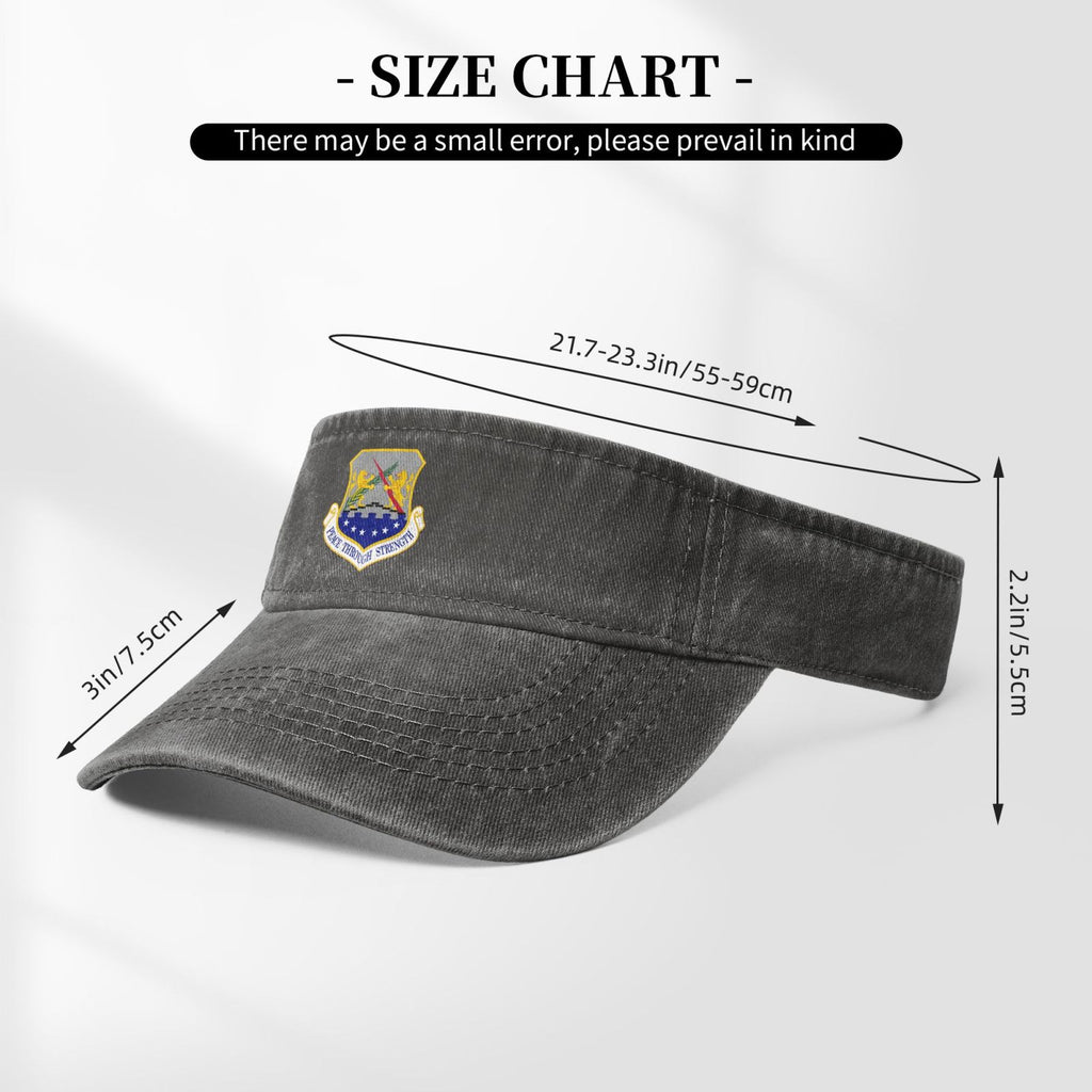 100th Air Refueling Wing Printing adjustable Empty Top Baseball Sun Cap unisex outdoor sport hat veterans gift